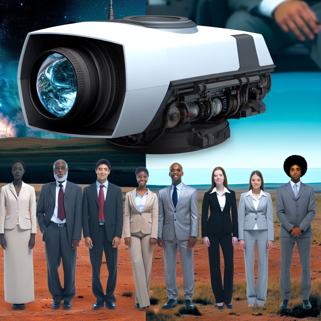 Image demonstrating Advanced Space Vision System in the space industry context