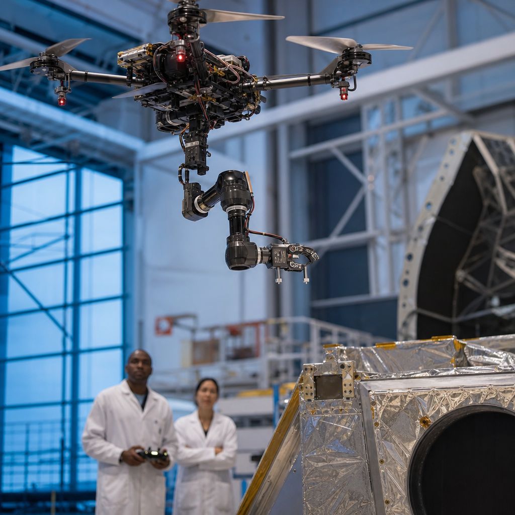 Aerial Robotic Manipulator Image demonstrating Aerial Robotic Manipulator in the space industry context