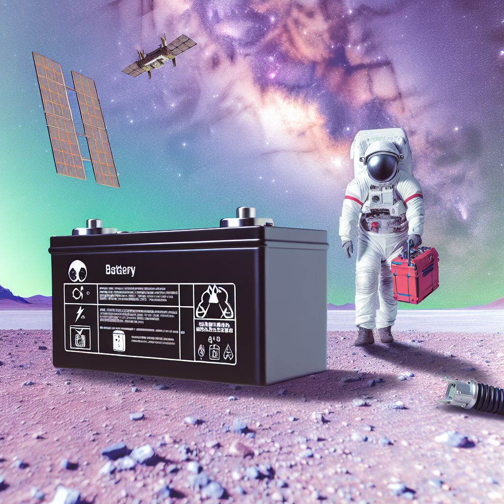 Image demonstrating Battery in the space industry context