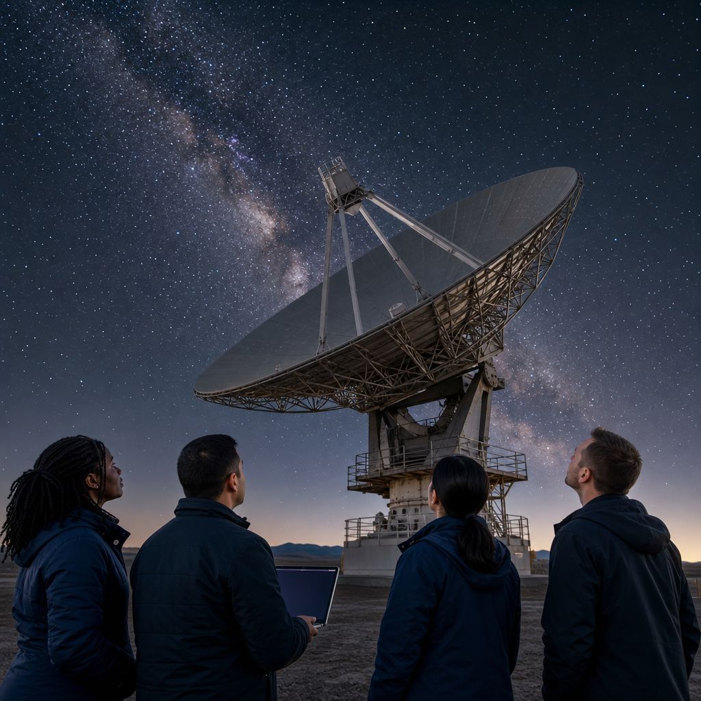 Extragalactic astronomy Image demonstrating Extragalactic astronomy in the space industry context
