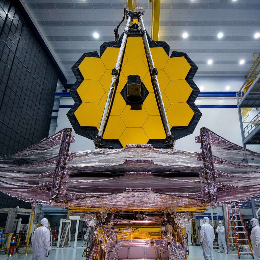 James Webb Space Telescope Image demonstrating James Webb Space Telescope in the space industry context