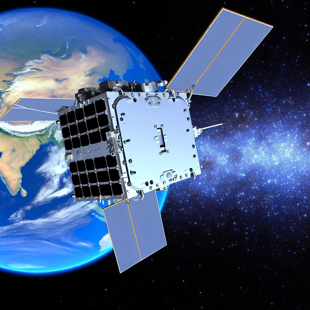 Image demonstrating Microsat in the space industry context