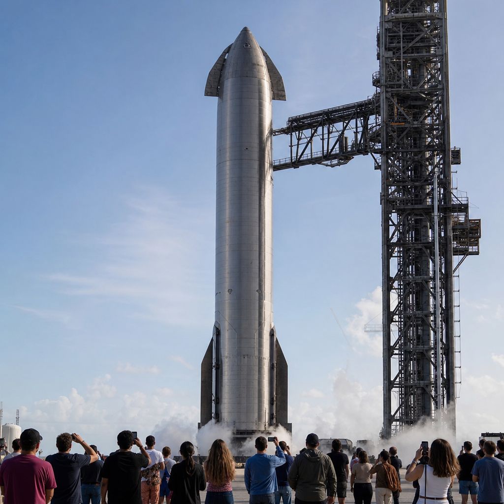 SpaceX Starship Image demonstrating SpaceX Starship in the space industry context