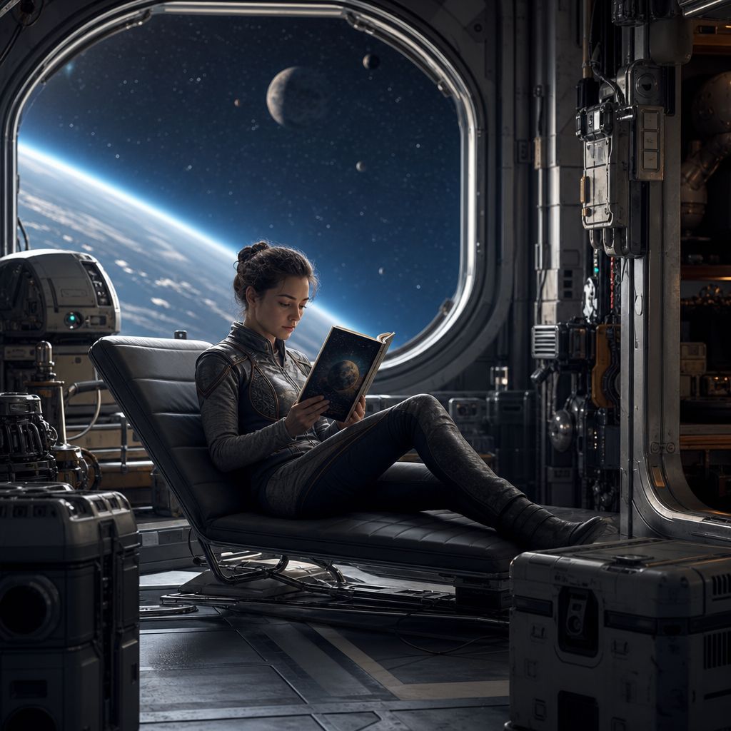Speculative Fiction Image demonstrating Speculative Fiction in the space industry context
