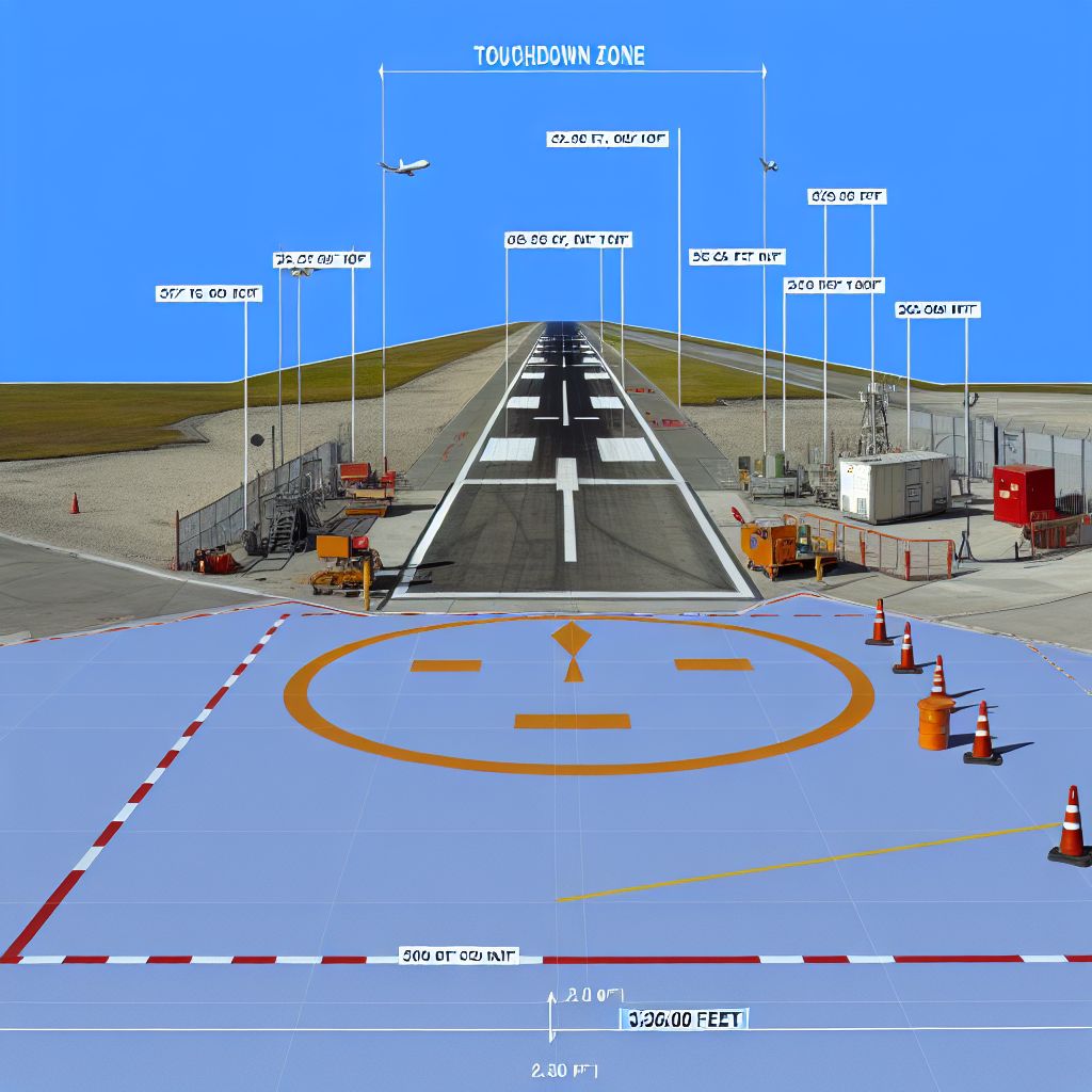 Image demonstrating Touchdown zone in the space industry context