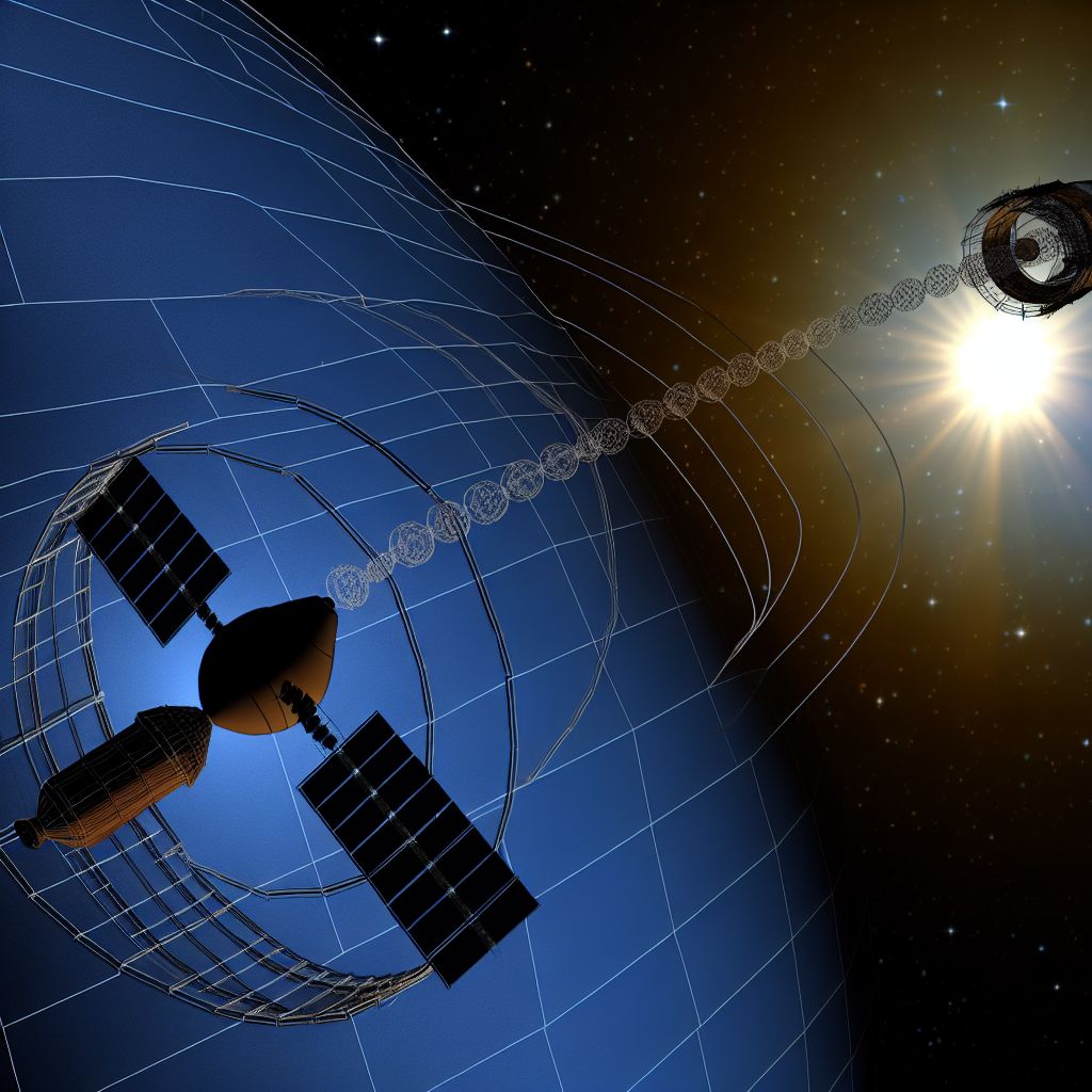Image demonstrating Trajectory in the space industry context