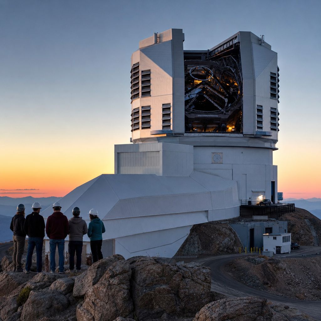 Vera C. Rubin Observatory Image demonstrating Vera C. Rubin Observatory in the space industry context